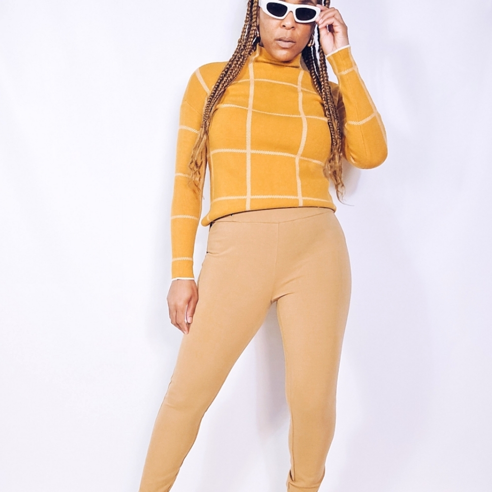 Camel Skinny Pants